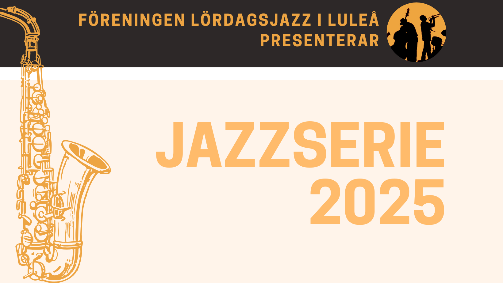 Lördagsjazz: Jazzserie Ebeneser 2025 Årskort